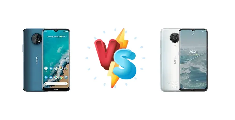 Nokia G50 vs Nokia G20