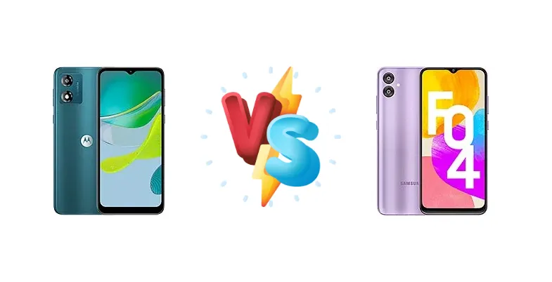 Motorola Moto E13 vs Samsung Galaxy F04