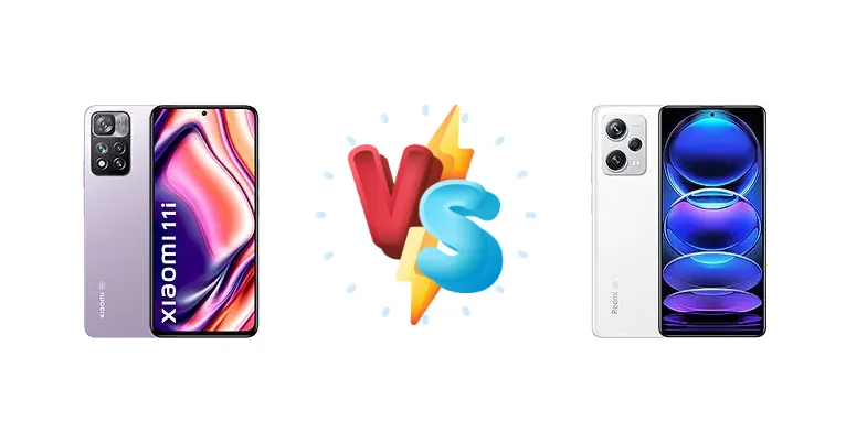 Xiaomi 11i vs Xiaomi Redmi Note 12 Pro+