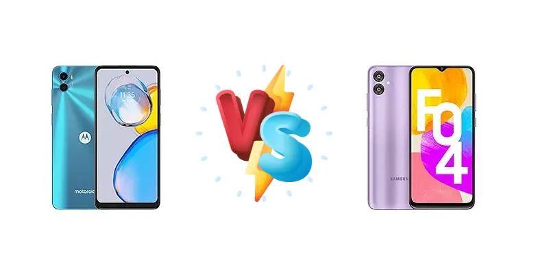 Motorola Moto E32 (India) vs Samsung Galaxy F04