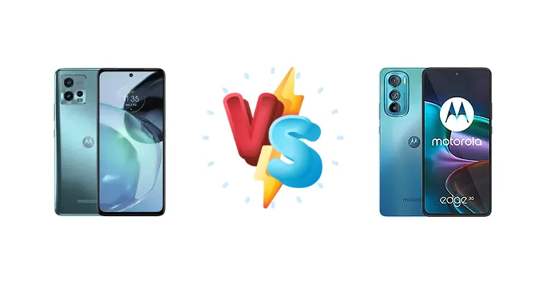 Motorola Moto G72 vs Motorola Edge 30