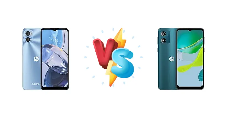 Motorola Moto E22 vs Motorola Moto E13