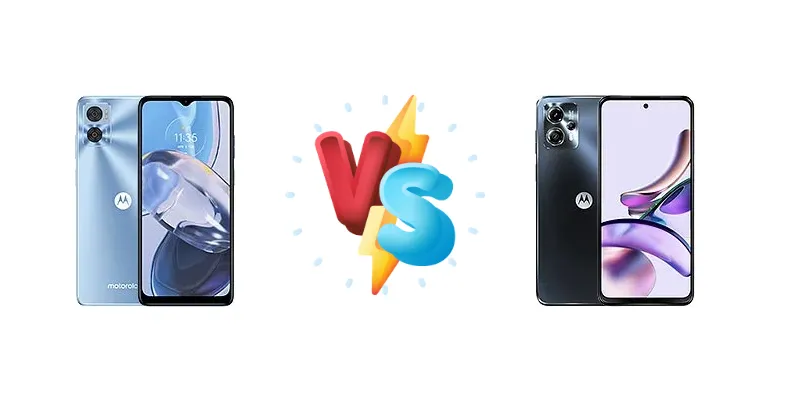 Motorola Moto E22 vs Motorola Moto G13