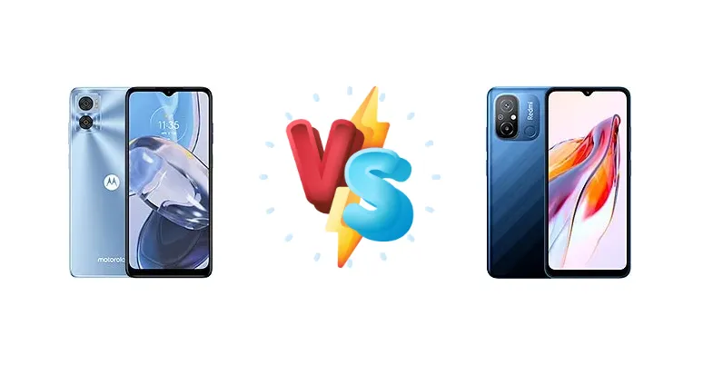 Motorola Moto E22 vs Xiaomi Redmi 12C
