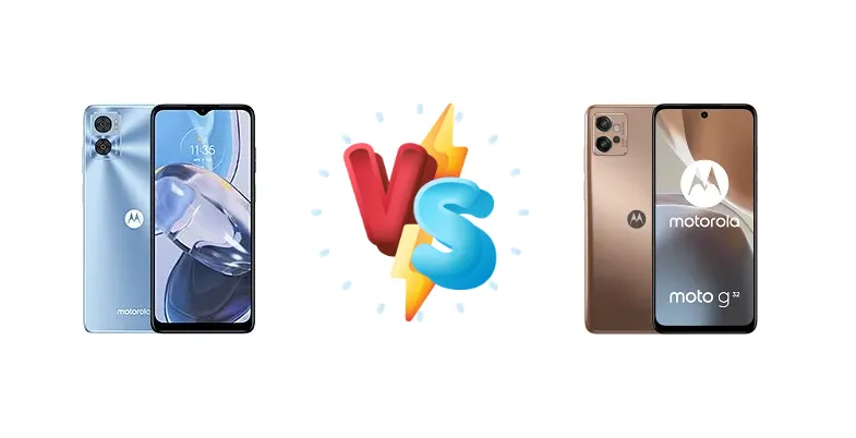 Motorola Moto E22 vs Motorola Moto G32
