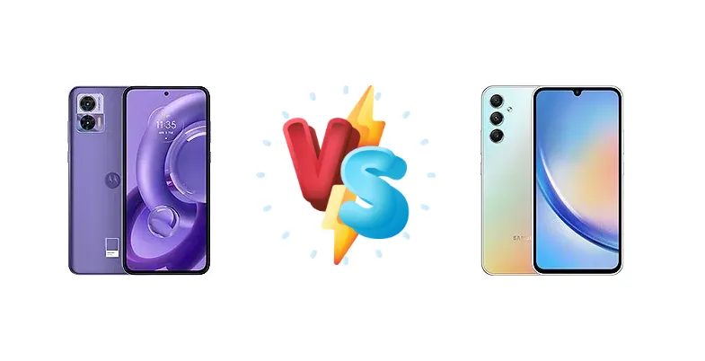 Motorola Edge 30 Neo vs Samsung Galaxy A34
