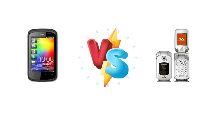 HTC Explorer vs. Sony Ericsson W300: Retro Phone Showdown