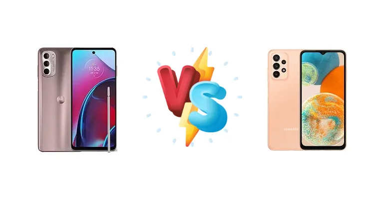 Motorola Moto G Stylus (2022) vs Samsung Galaxy A23 5G
