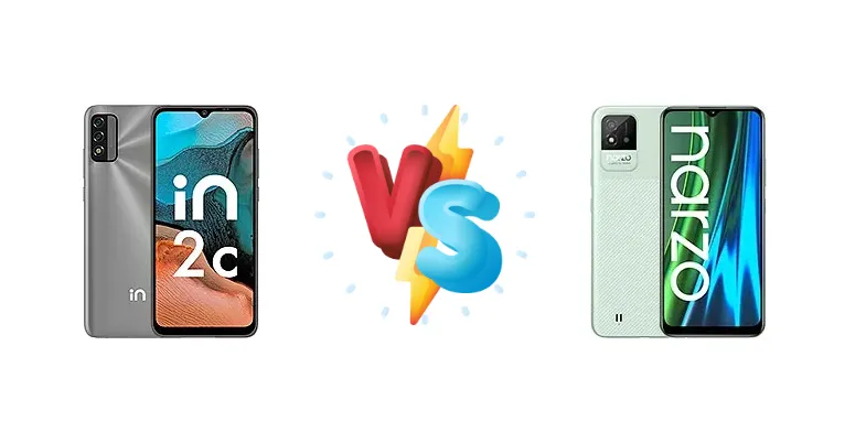 Micromax In 2c vs Realme Narzo 50i