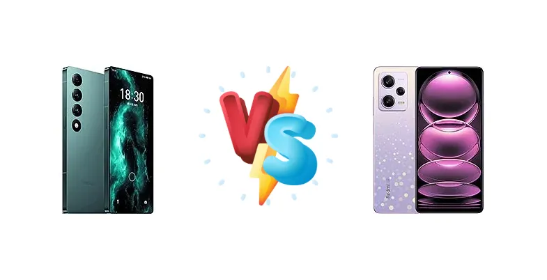 Meizu 20 Infinity vs Xiaomi Redmi Note 12 Pro