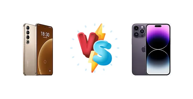 Meizu 20 Pro vs Apple iPhone 14 Pro Max