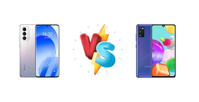 Meizu 18s vs Samsung Galaxy A41