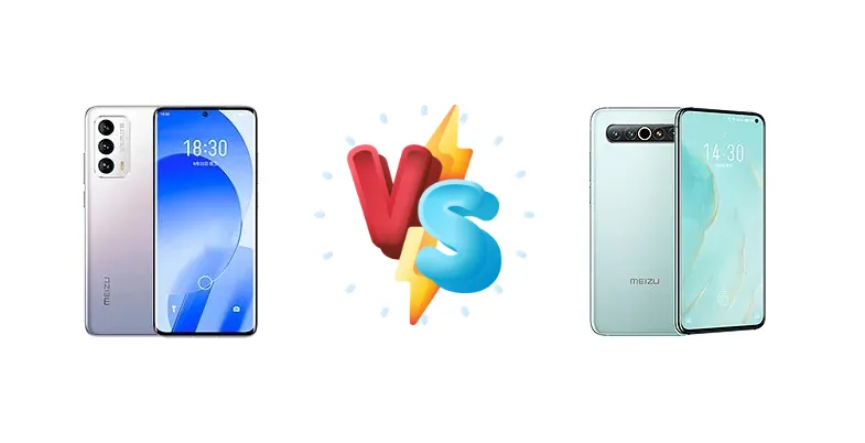 Meizu 18s vs Meizu 17 Pro
