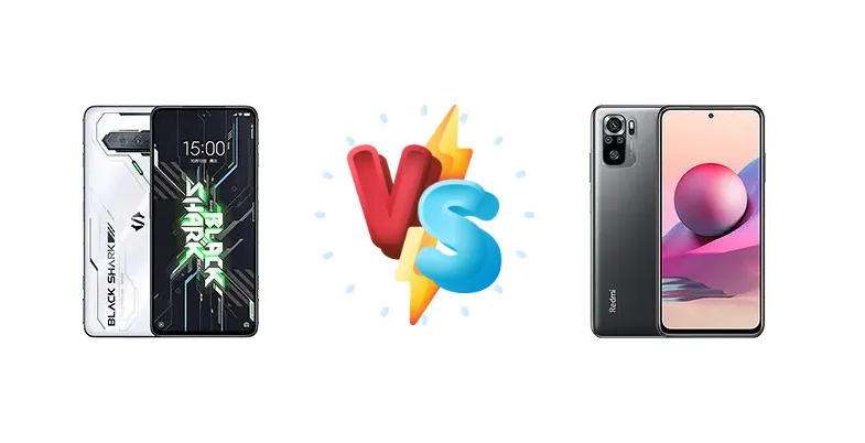 Xiaomi Black Shark 4S Pro vs Xiaomi Redmi Note 10S