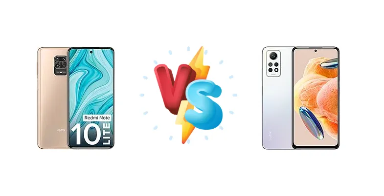 Xiaomi Redmi Note 10 Lite vs Xiaomi Redmi Note 12 Pro 4G