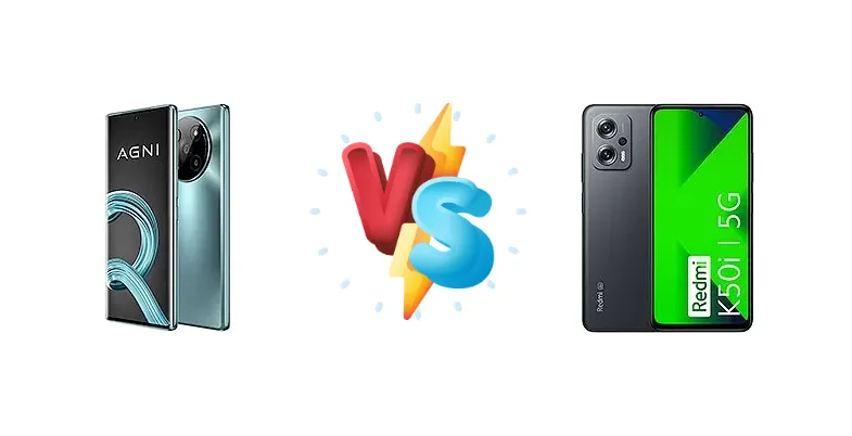Lava Agni 2 vs Xiaomi Redmi K50i