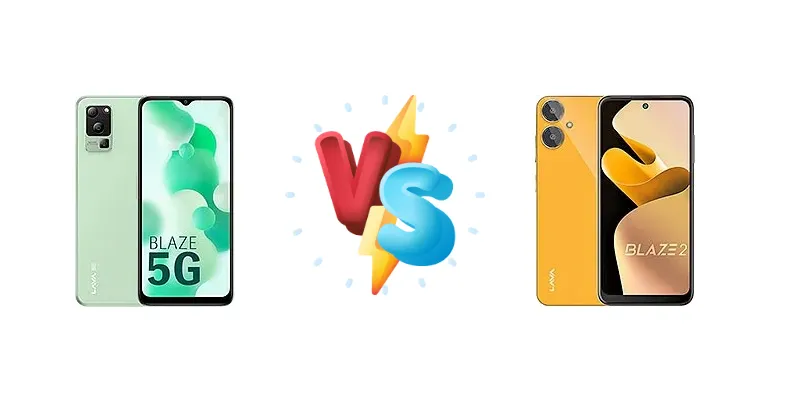Lava Blaze 1X vs Lava Blaze 2