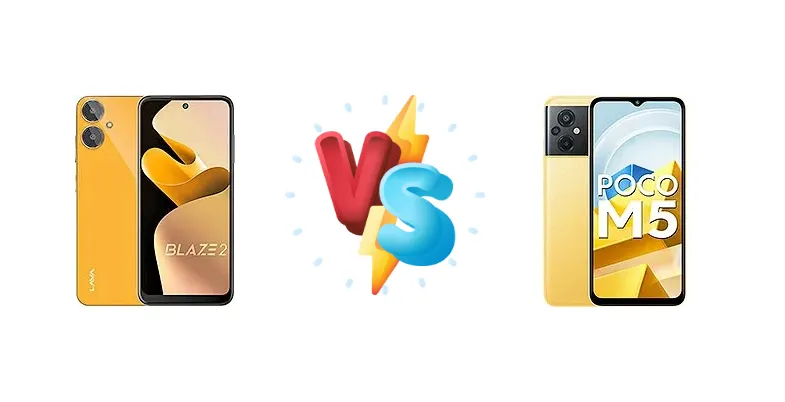 Lava Blaze 2 vs Xiaomi Poco M5