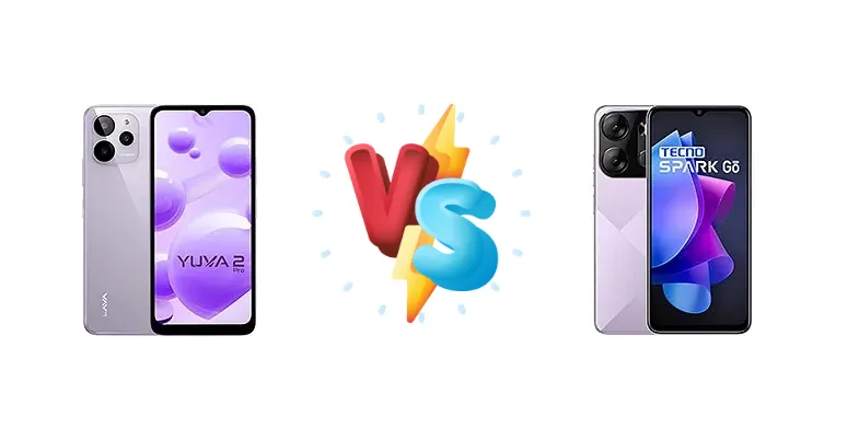 Lava Yuva 2 Pro vs Tecno Spark Go 2023