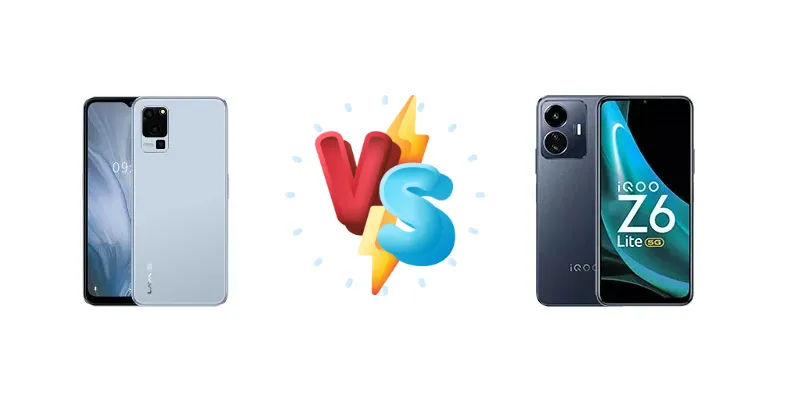 Lava Blaze 5G vs vivo iQOO Z6 Lite