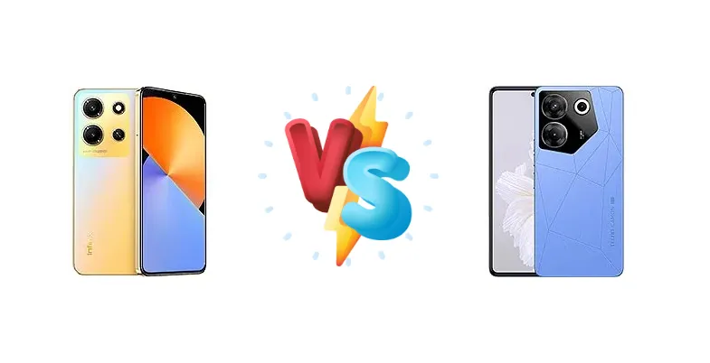 Infinix Note 30i vs Tecno Camon 20 Pro 5G