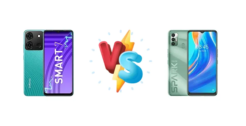 Infinix Smart 7 vs Tecno Spark 7: Budget Phone Showdown