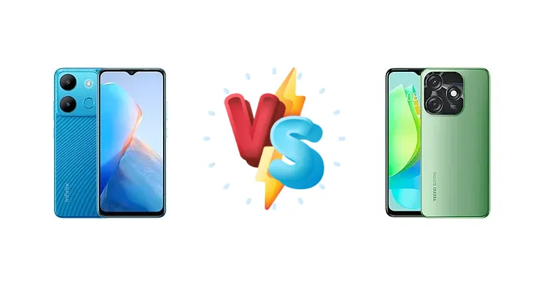 Infinix Smart 7 vs Tecno Spark 10C