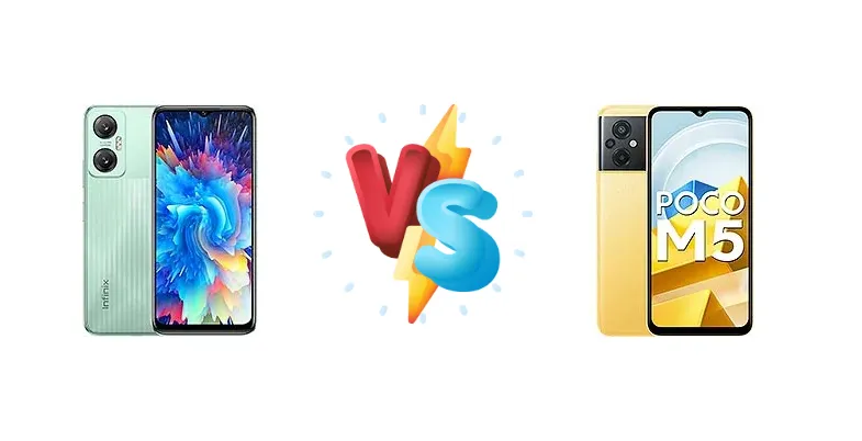 Infinix Hot 20 5G vs Xiaomi Poco M5