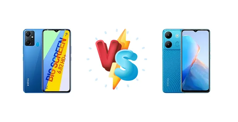 Infinix Smart 6 Plus (India) vs Infinix Smart 7