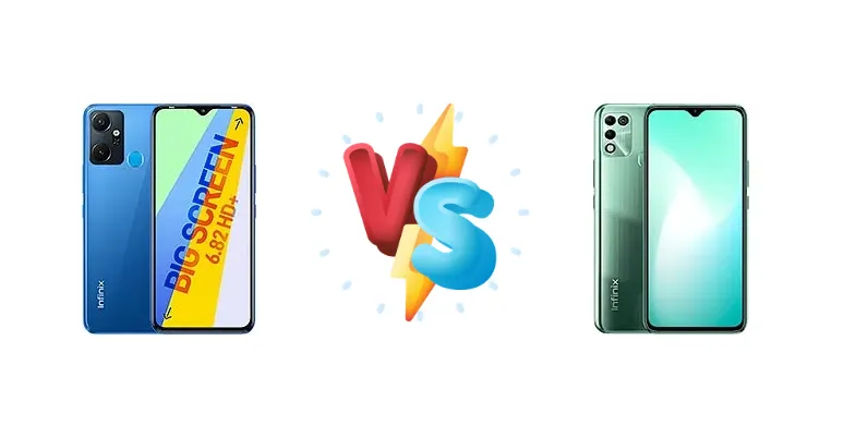 Infinix Smart 6 Plus (India) vs Infinix Hot 11 Play