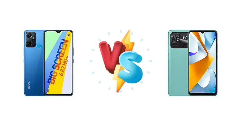 Infinix Smart 6 Plus (India) vs Xiaomi Poco C40