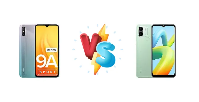Xiaomi Redmi 9A Sport vs Xiaomi Redmi A1+