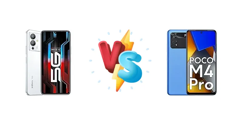 Infinix Note 12 5G vs Xiaomi Poco M4 Pro