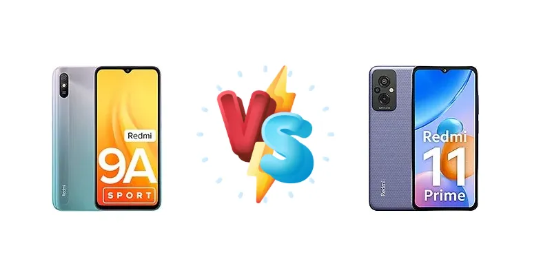 Xiaomi Redmi 9A Sport vs Xiaomi Redmi 11 Prime