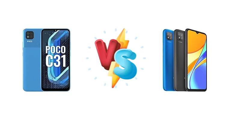 Xiaomi Poco C31 vs Xiaomi Redmi 9C NFC