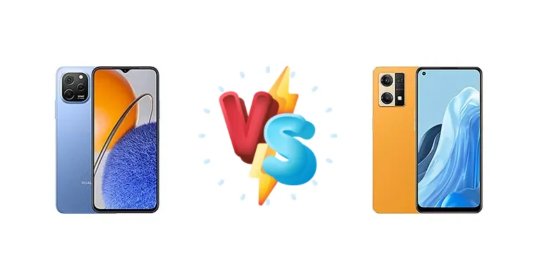 Huawei Enjoy 50z vs Oppo Reno7