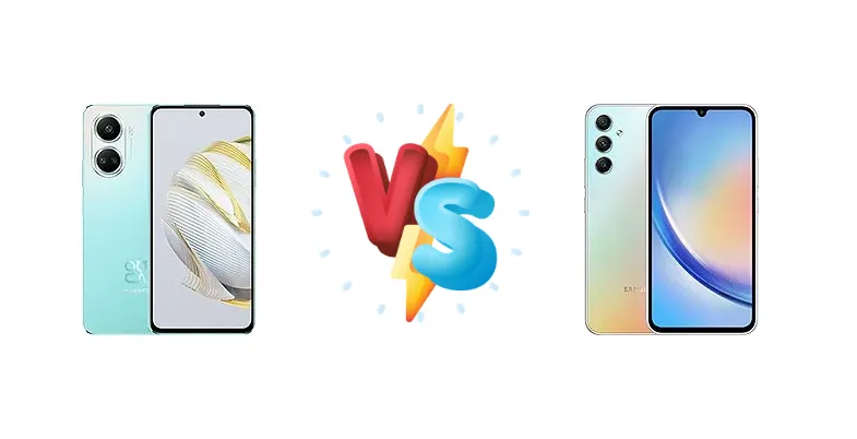 Huawei nova 10 SE vs Samsung Galaxy A34