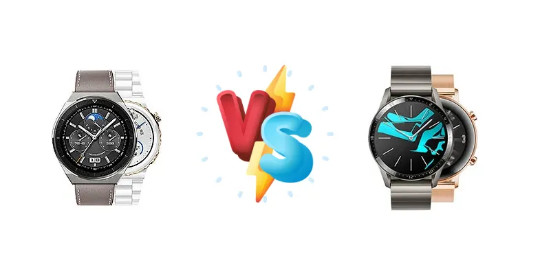Huawei Watch GT 3 Pro vs Huawei Watch GT 2