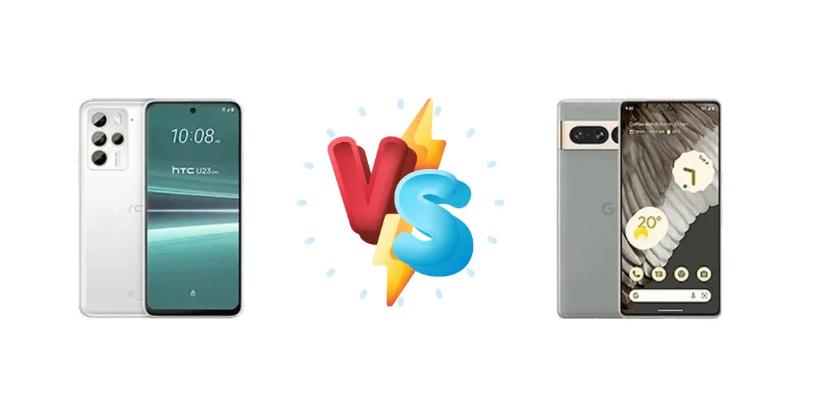 HTC U23 Pro vs Google Pixel 7 Pro