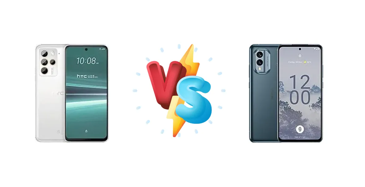 HTC U23 Pro vs Nokia X30