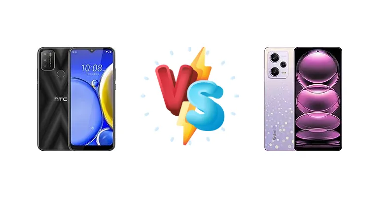 HTC Wildfire E2 Play vs Xiaomi Redmi Note 12 Pro