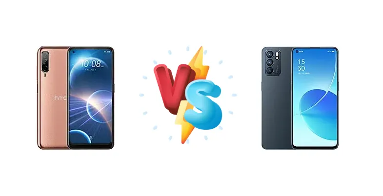 HTC Desire 22 Pro vs Oppo Reno6 5G