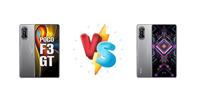 Xiaomi Poco F3 GT vs Xiaomi Redmi K40 Gaming