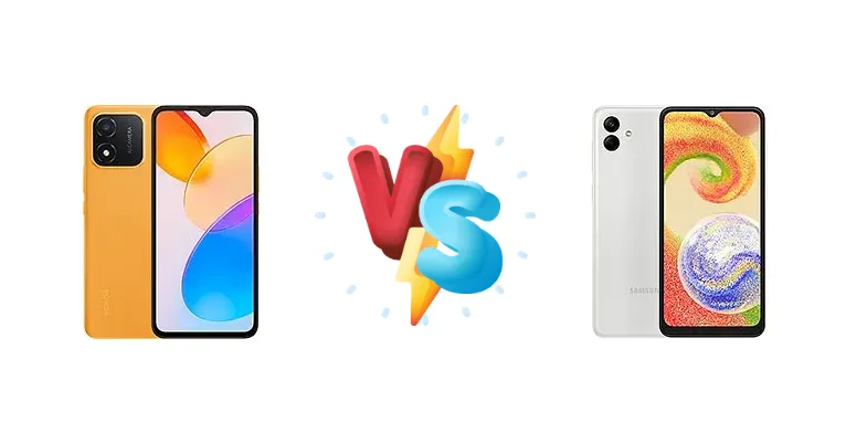 Honor X5 vs Samsung Galaxy A04