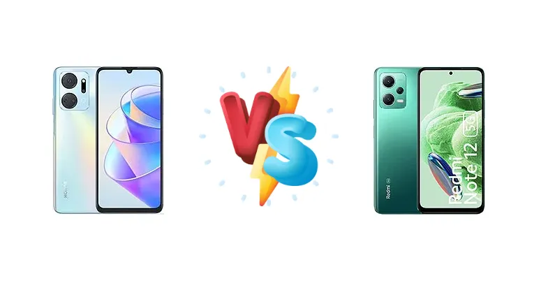 Honor X7a vs Xiaomi Redmi Note 12