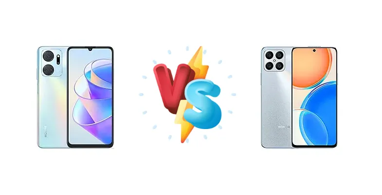 Honor X7a vs Honor X8