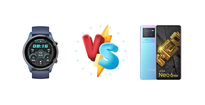 Xiaomi Mi Watch Revolve Active vs vivo iQOO Neo 6