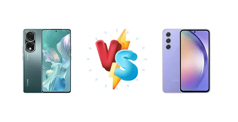 Honor 80 Pro Flat vs Samsung Galaxy A54