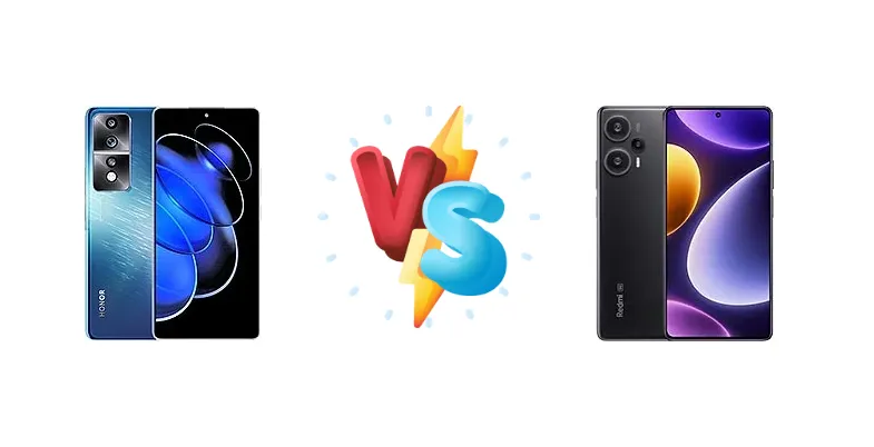 Honor 80 GT vs Xiaomi Redmi Note 12 Turbo