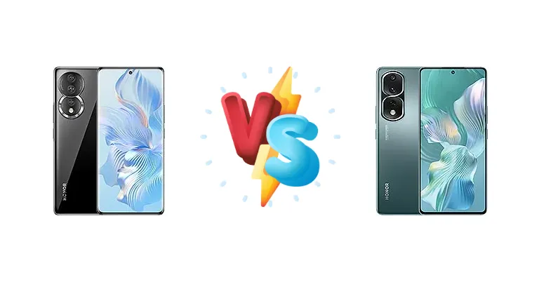 Honor 80 vs Honor 80 Pro Flat